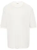 Jil Sander layered cotton T-shirt - White