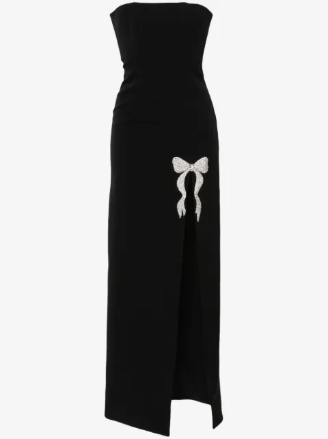 NISSA crystal-embellished maxi dress
