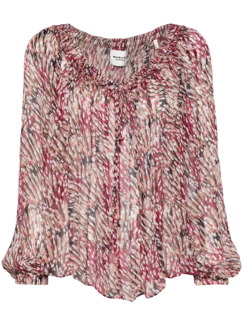 MARANT ÉTOILE Vutti off-shoulder blouse