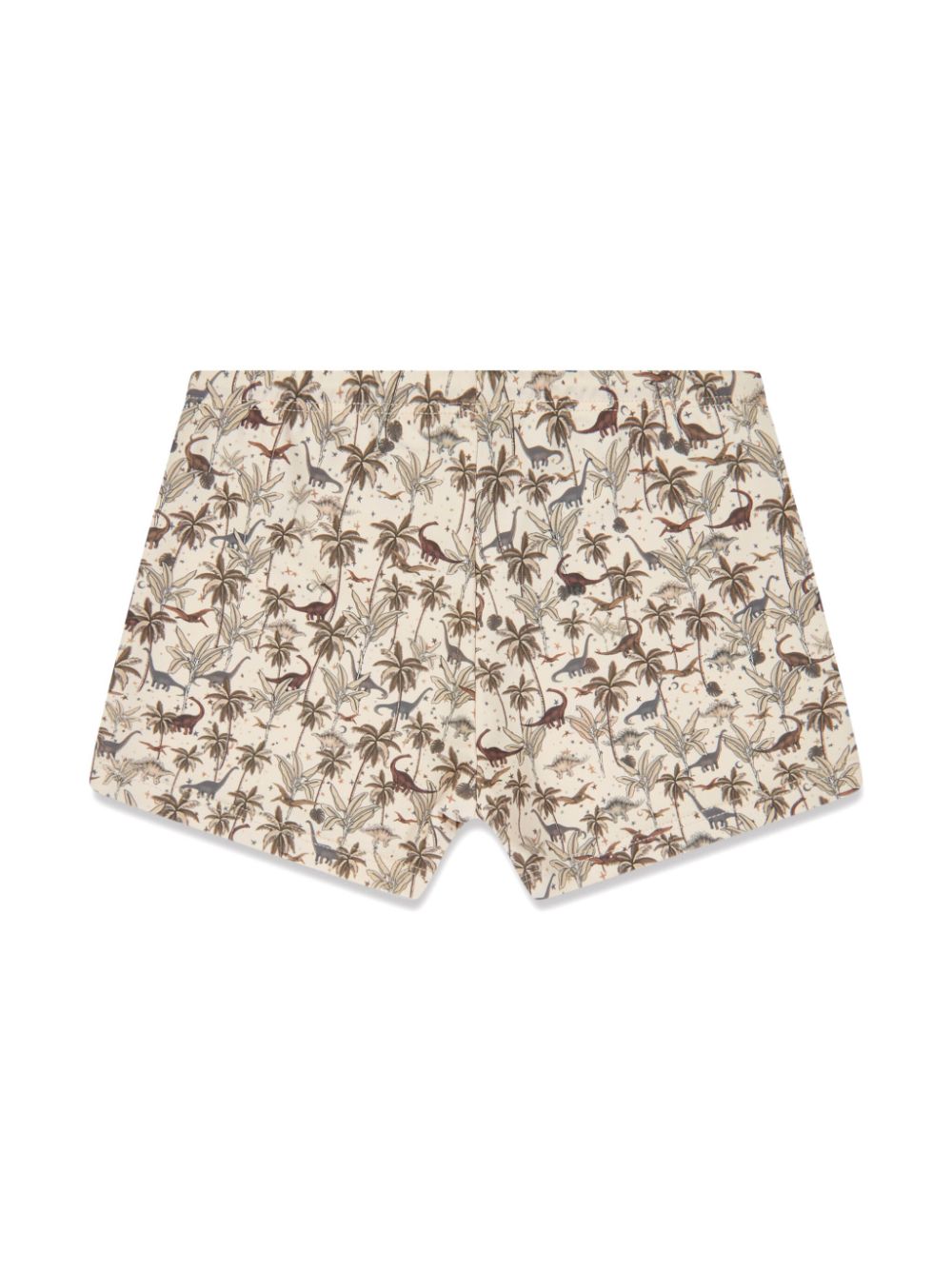 Konges Sløjd Aster Dino-print swim shorts - Neutrals