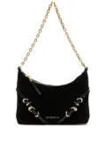 Givenchy Voyou Party velvet shoulder bag - Black