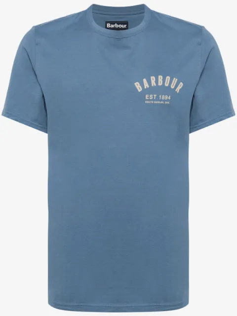 Barbour T-shirt con logo