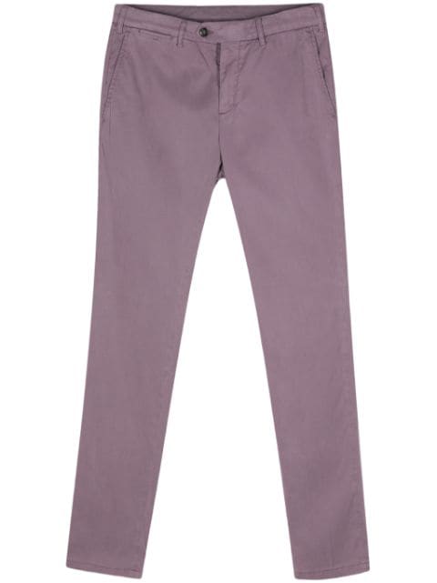 Canali slim-fit chino trousers