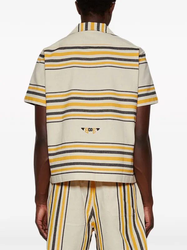 BODE Namesake Striped Shirt | Neutrals | FARFETCH