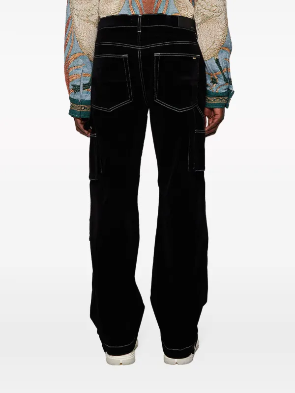 AMIRI ロゴ カーペンターパンツ | ブラック | FARFETCH JP AMIRI ロゴ カーペンターパンツ | ブラック | FARFETCH JP