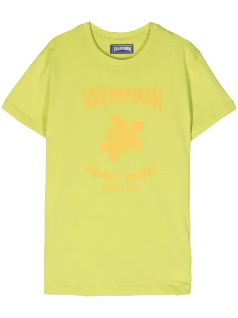 Vilebrequin logo-appliqué cotton T-shirt