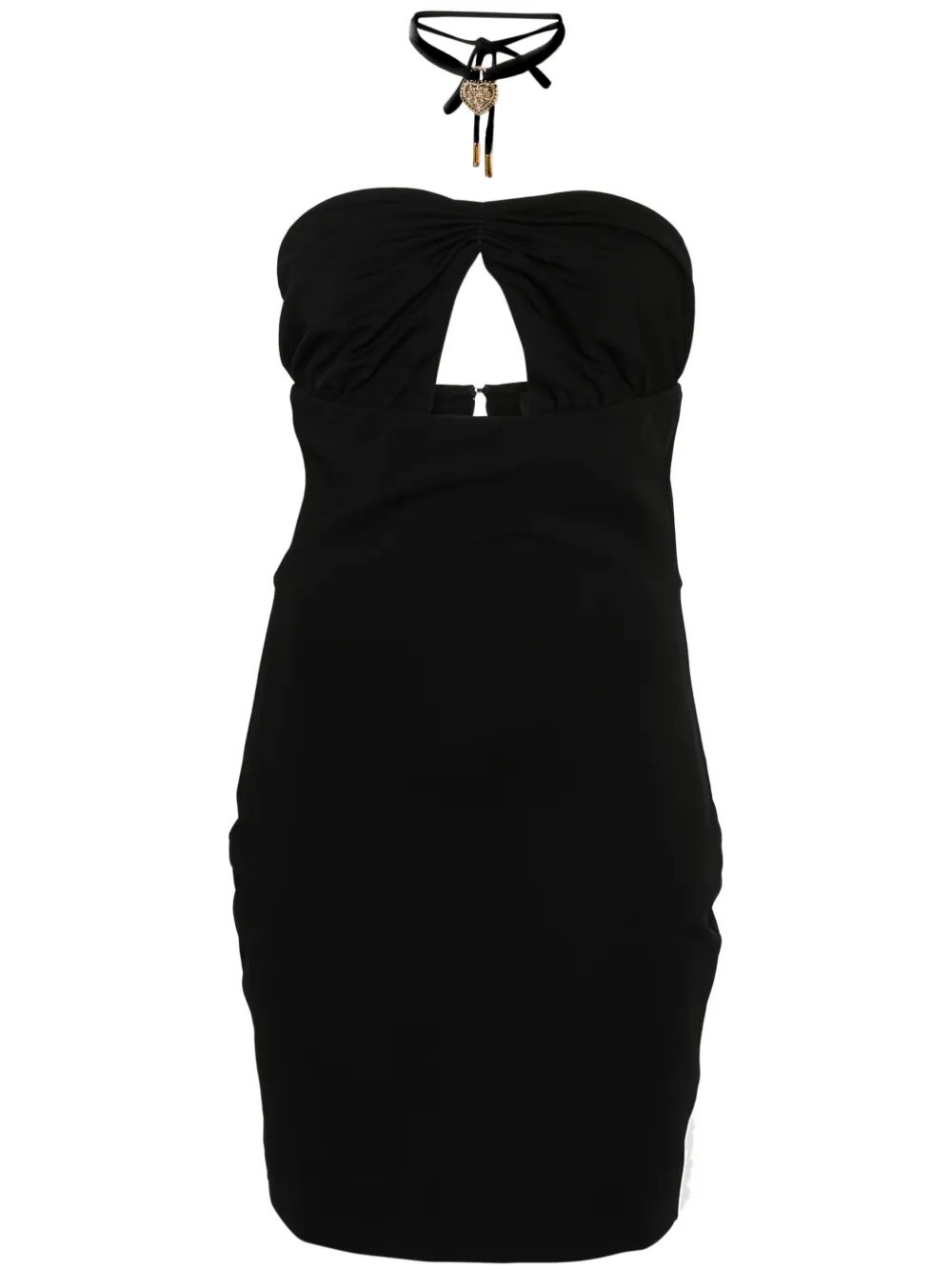 Dsquared2 strapless mini dress Zwart