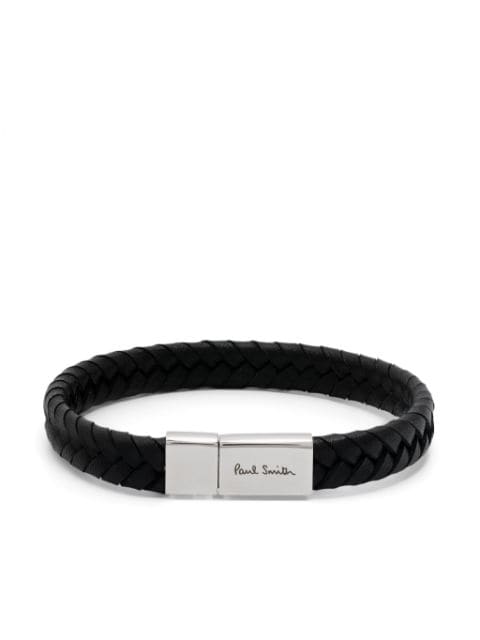 Paul Smith braided leather bracelet