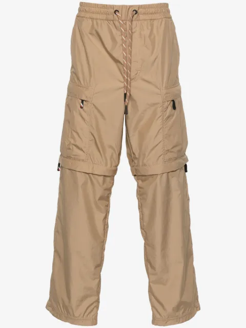 Moncler Grenoble ripstop straight trousers