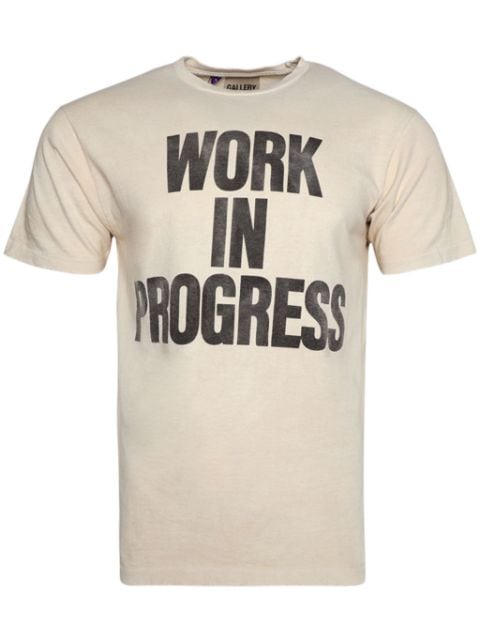 GALLERY DEPT. Work In Progress cotton T-shirt