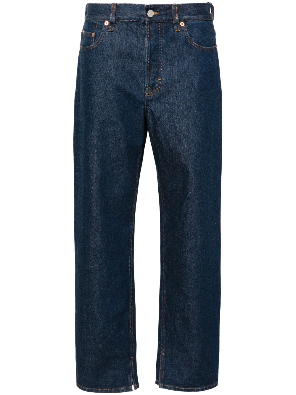 Gucci Tapered-leg Cotton Jeans