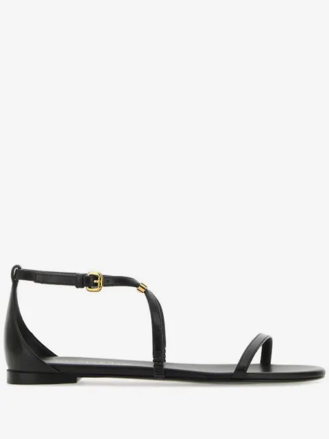 Alexander McQueen sandales en cuir à bride cheville