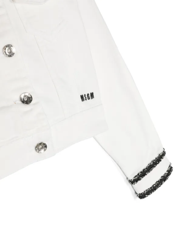 MSGM Kids デニムジャケット - Farfetch