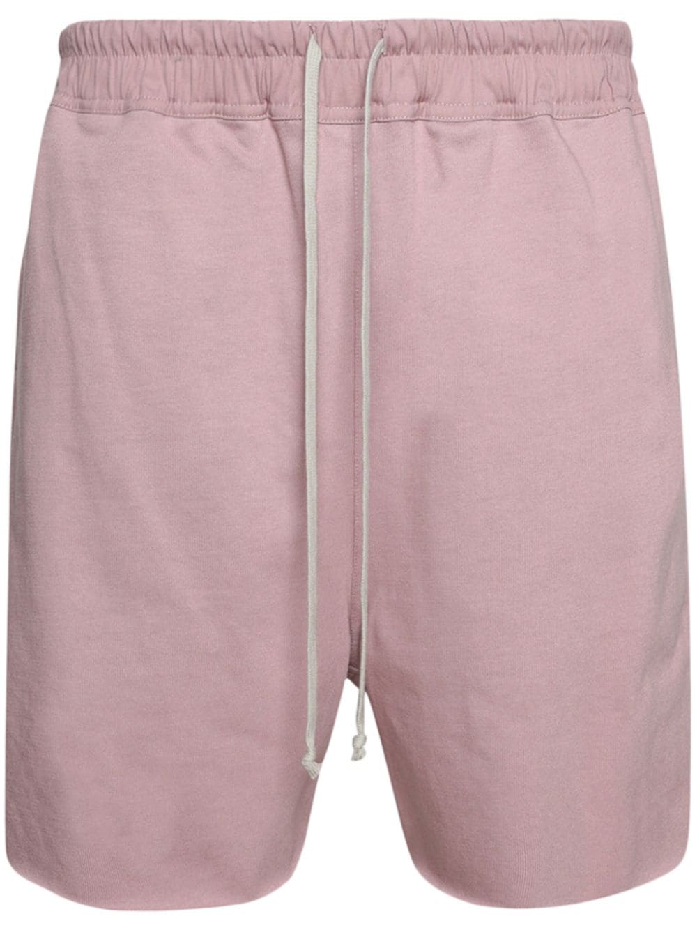 Rick Owens Drop-crotch Drawstring Shorts In Pink