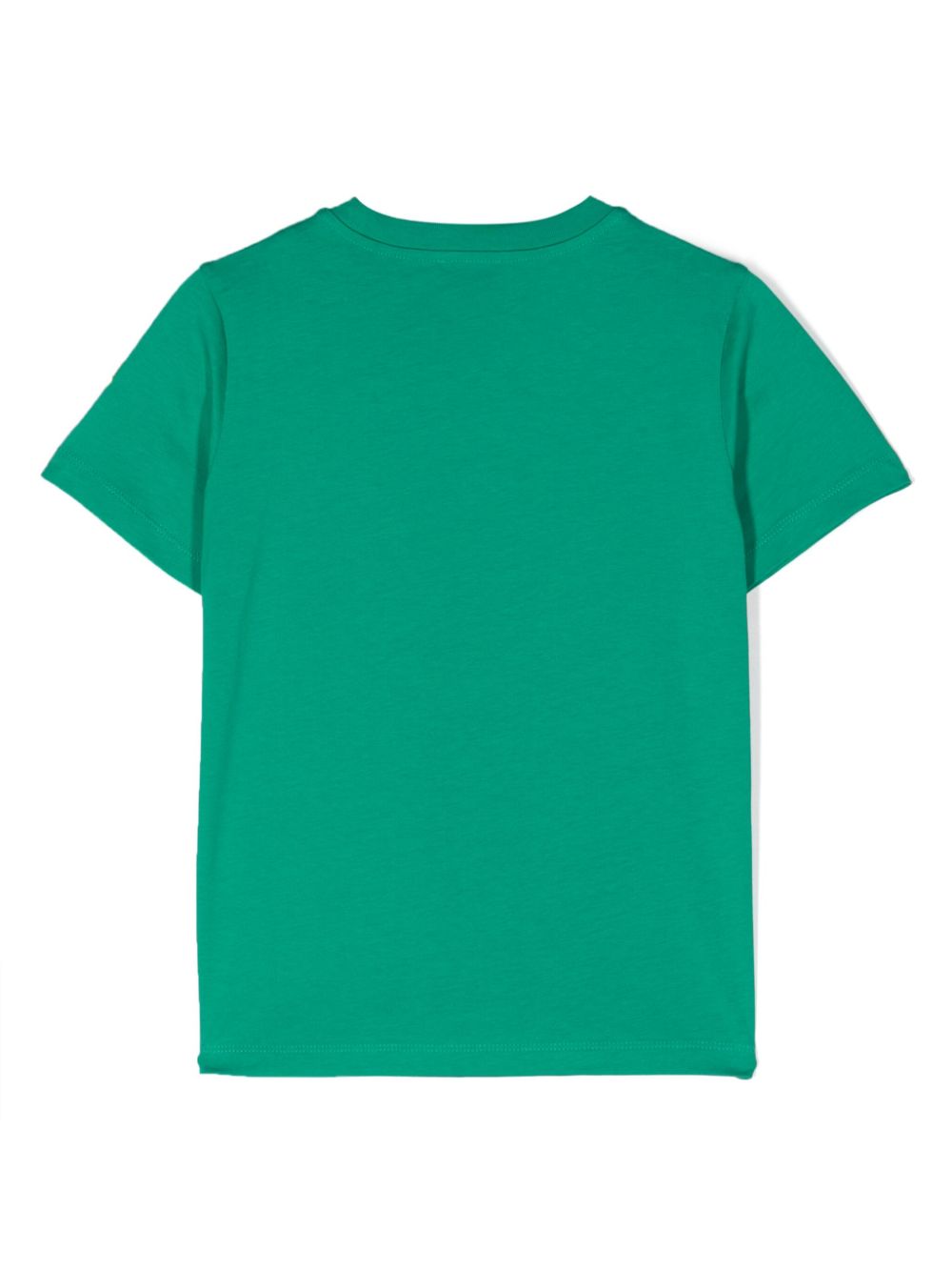 Moncler Enfant logo-print cotton T-shirt - Green