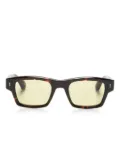 Peter & May Walk Amy rectangle-frame sunglasses - Brown