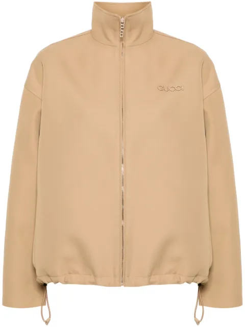 Gucci chamarra bomber con cierre