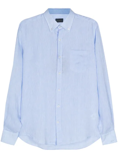 Paul & Shark long-sleeve linen shirt