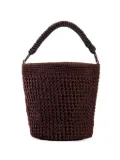 Nannacay Mel crochet tote bag - Brown