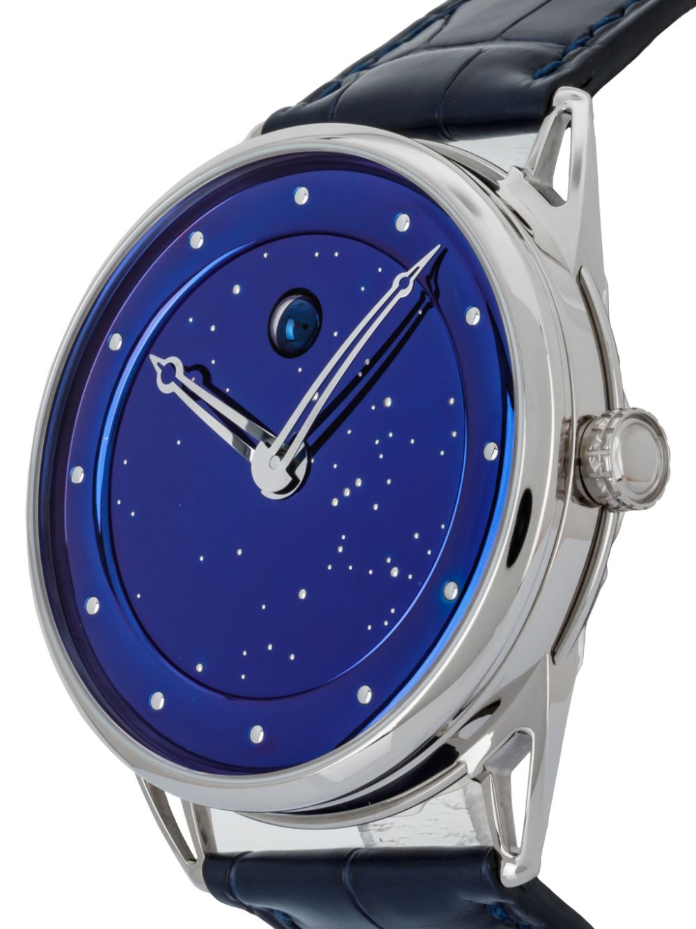 De Bethune 2018 pre-owned DB25 Moon Phase Starry Sky 44mm - Blue