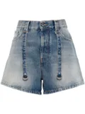 Off-White light-wash denim shorts - Blue