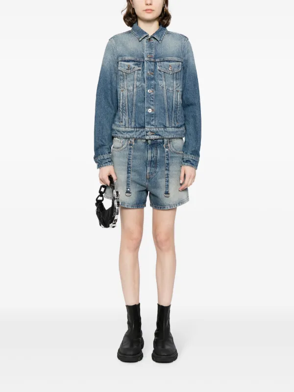 OFF-WHITE デニムパンツ ライトブルー 【公式通販】