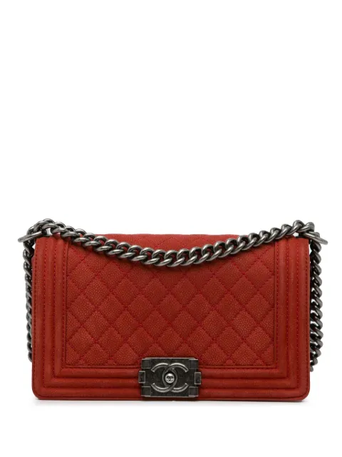 CHANEL Pre-Owned 2013-2014 medium Boy shoulder bag