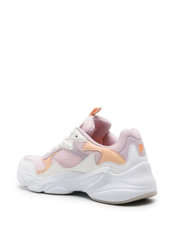 Fila Collene Panelled Chunky Sneakers Pink FARFETCH UK