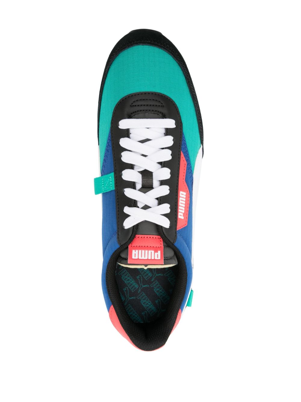 Shop Puma Future Rider Play On Sneakers In Green