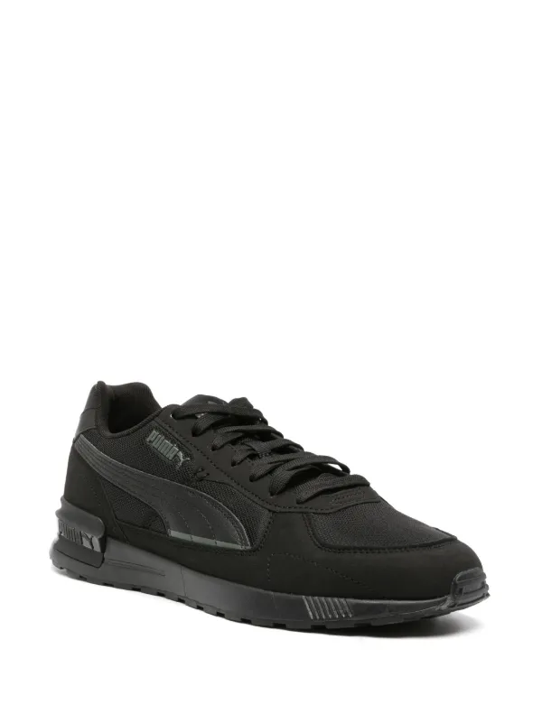 PUMA Graviton Panelled Sneakers Black FARFETCH IN