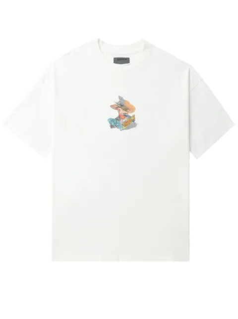 Musium Div. playera con estampado gráfico