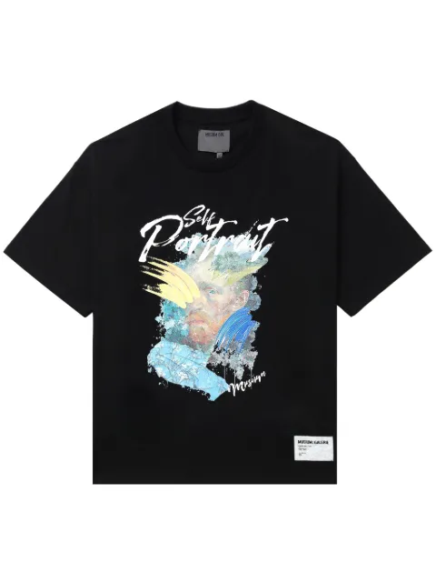 Musium Div. playera con estampado gráfico