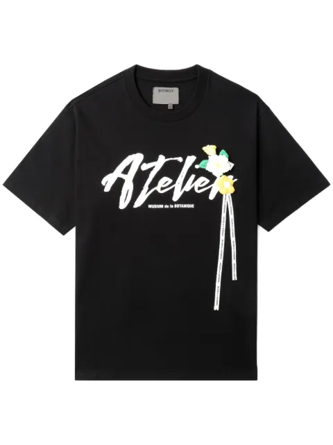 Musium Div. playera con estampado gráfico