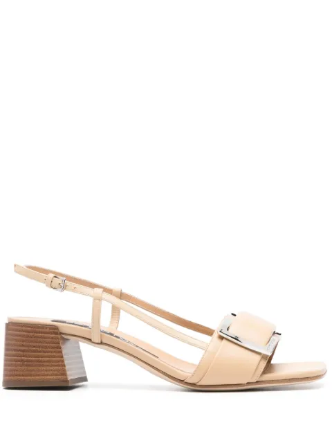 Sergio Rossi 50mm buckle sandals