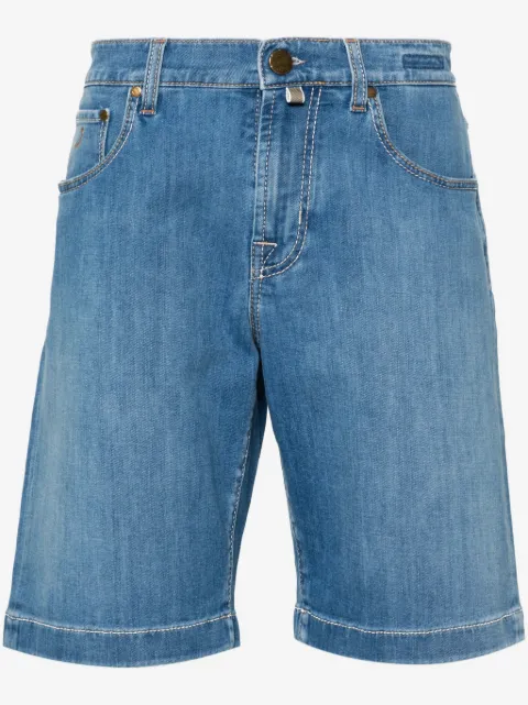 Jacob Cohën mid-rise denim shorts