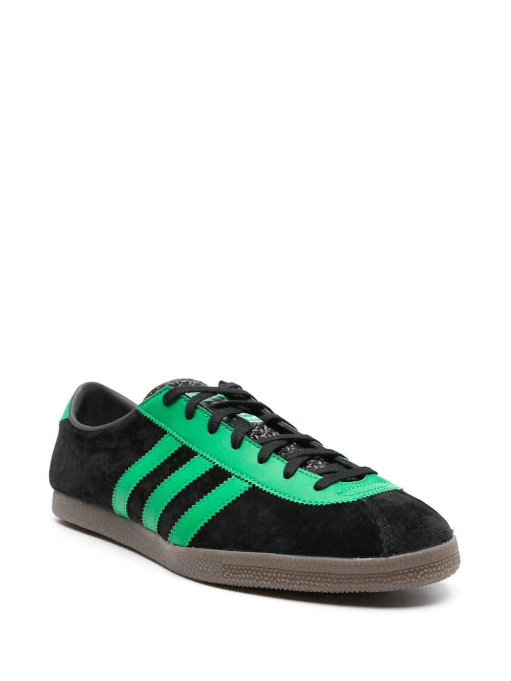 Shop Adidas Originals London Suede Sneakers In Black