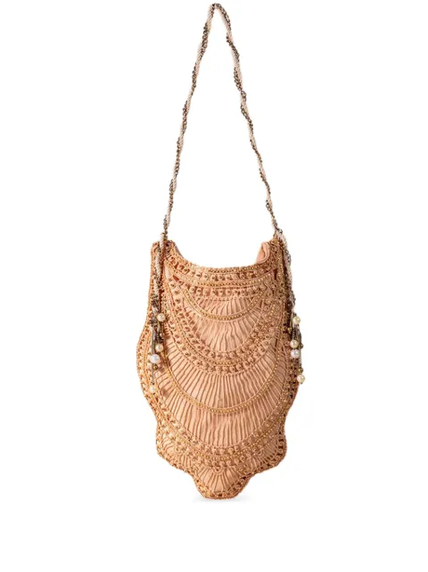 Nannacay Margie beaded shoulder bag