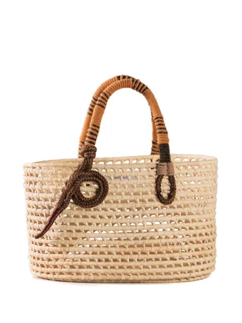 Nannacay Chichi straw tote bag