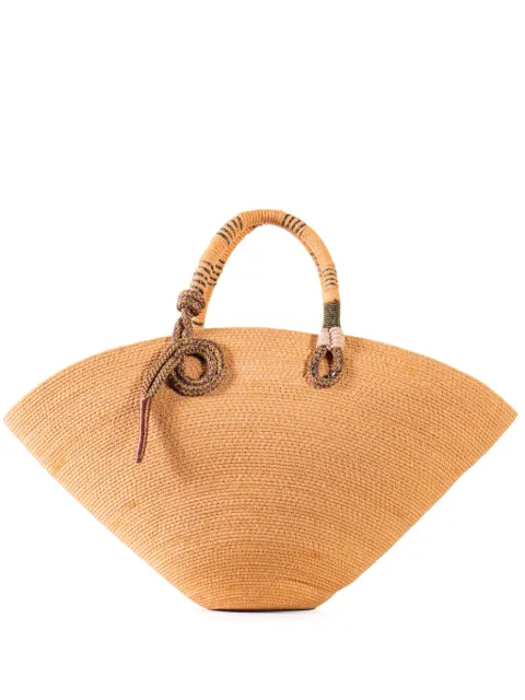 Nannacay Steffy woven tote bag