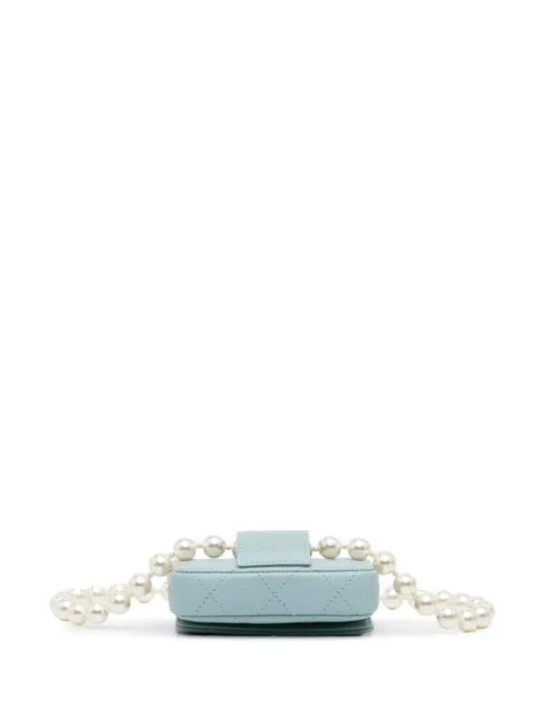 Chanel pearl belt discount bag