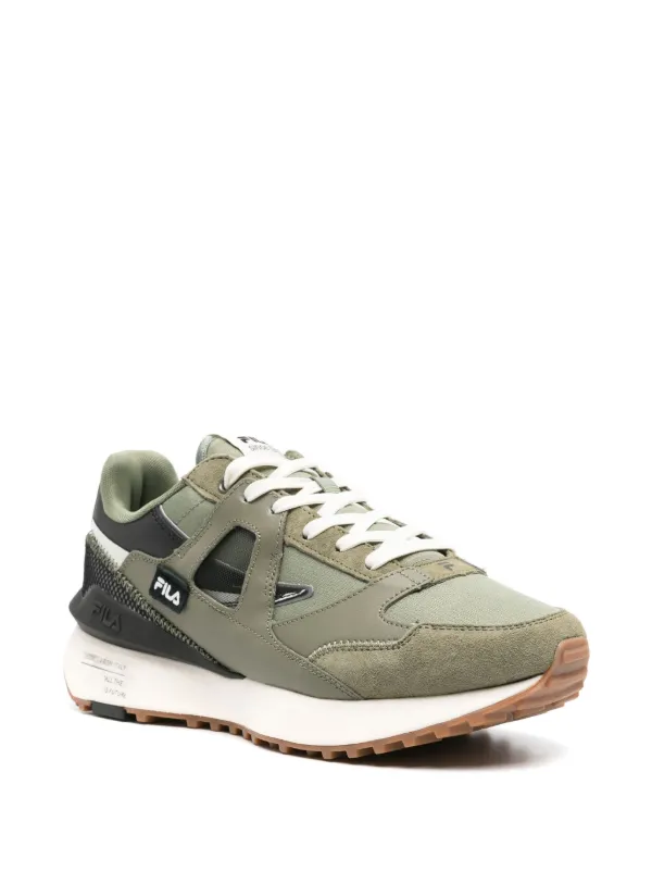 Fila sneakers mens green on sale