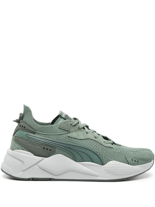 PUMA RS XK Knitted Sneakers Green FARFETCH AU