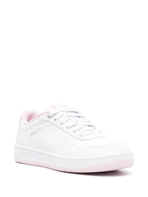 Court panelled sneakers