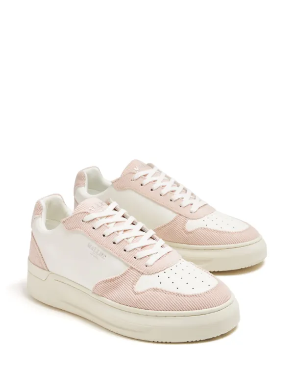 Mallet Hoxton Leather Sneakers Pink FARFETCH GE