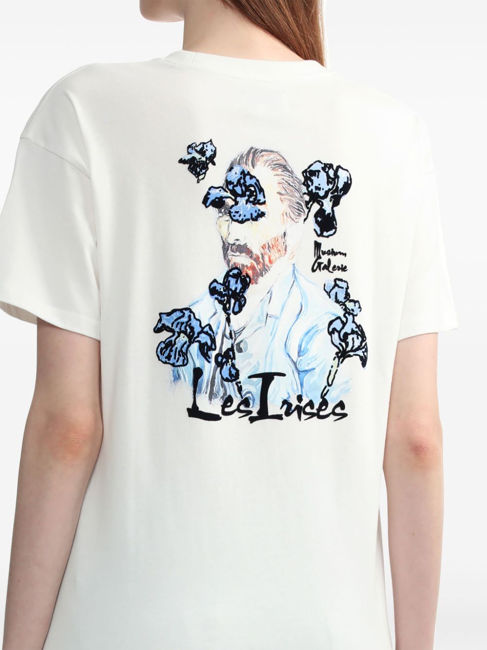 Shop Musium Div. Graphic-print Cotton T-shirt In White