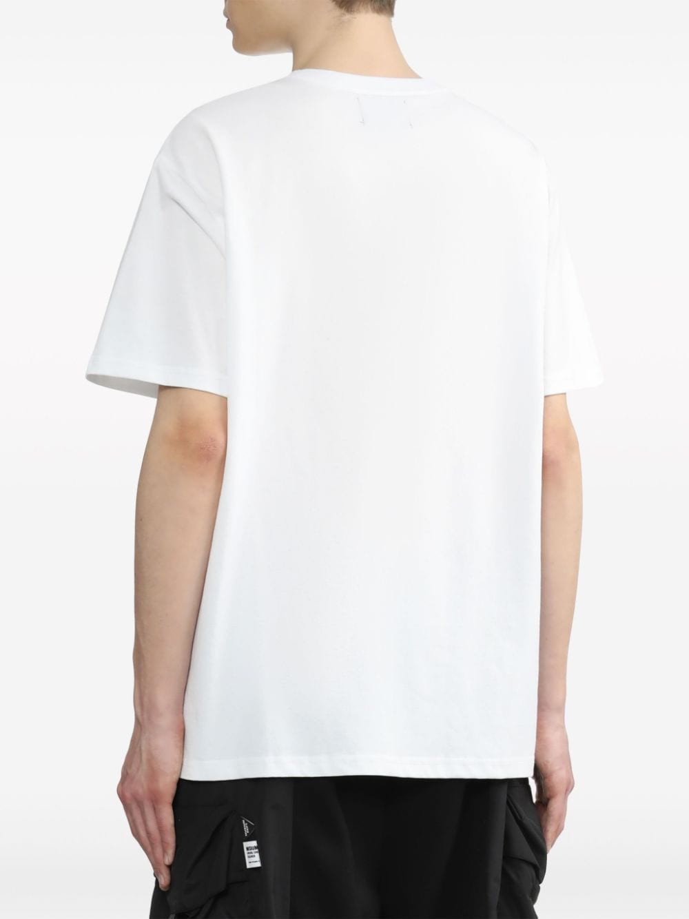 Musium Div. Katoenen T-shirt met grafische print Wit
