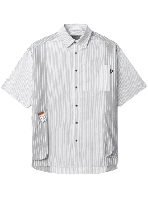 Musium Div. striped cotton shirt