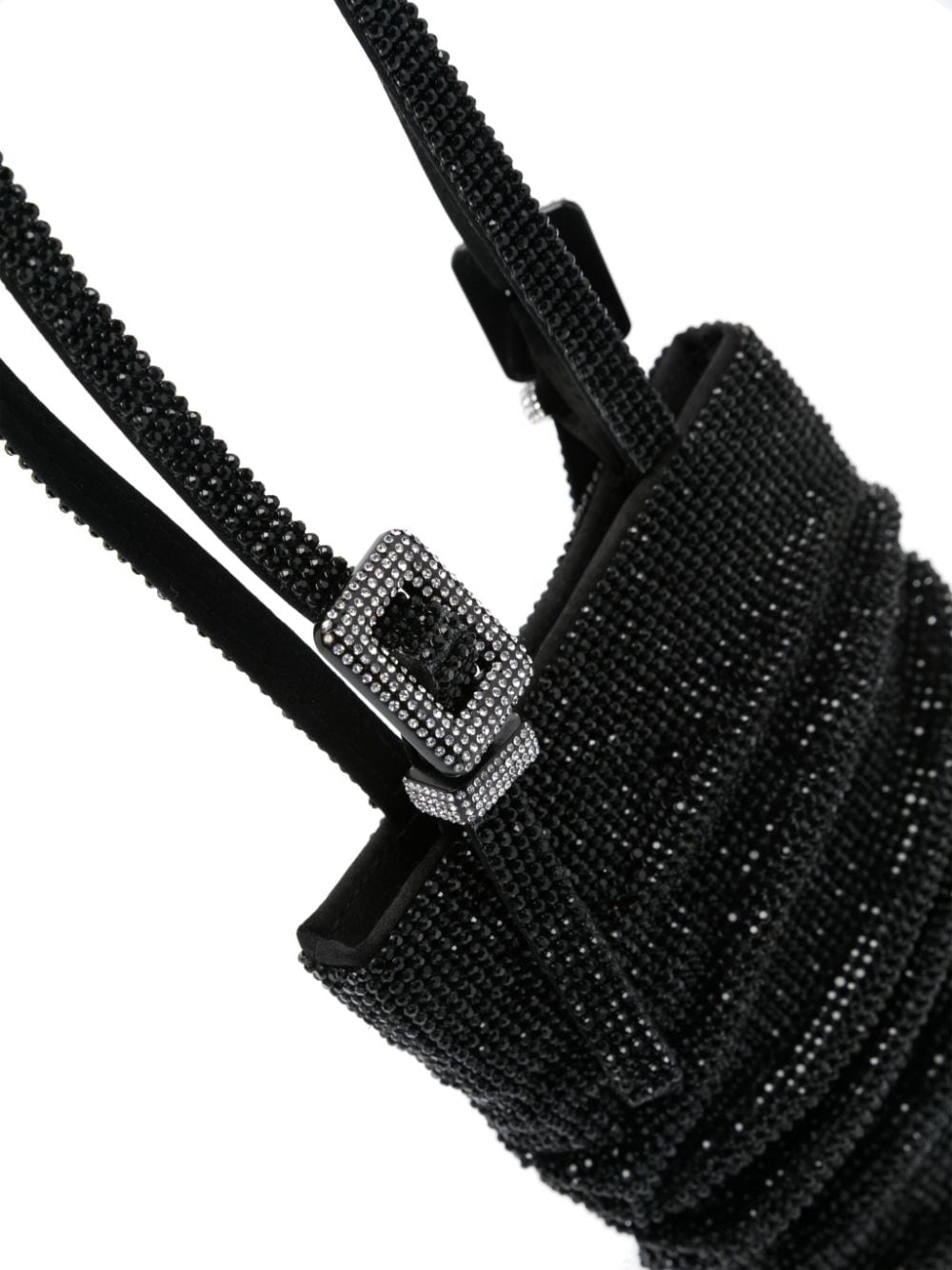 Shop Benedetta Bruzziches Lollo La Petite Tote Bag In Black