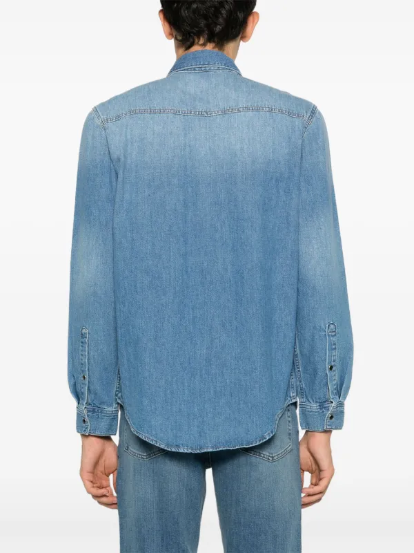 関税なし 送料無料 Embroidered Denim Shirt 22917951_54079549_1000.jpg