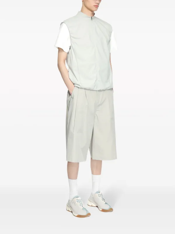 Amomento high-neck zip-up Vest - Farfetch
